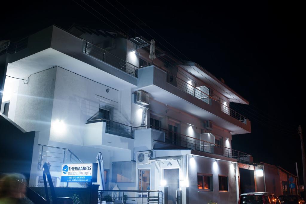 Thermaikos Studios & Apartments Peraía المظهر الخارجي الصورة