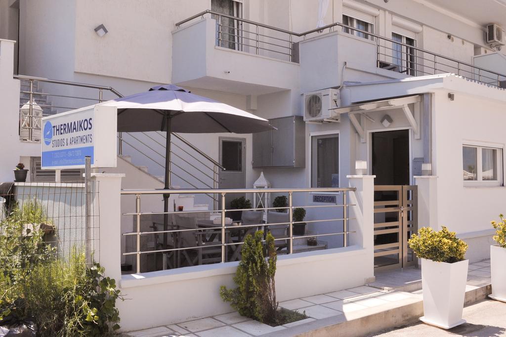 Thermaikos Studios & Apartments Peraía المظهر الخارجي الصورة